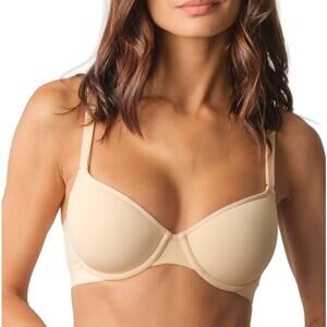 Lively Nude Underwire T-Shirt Bra Women's 34C